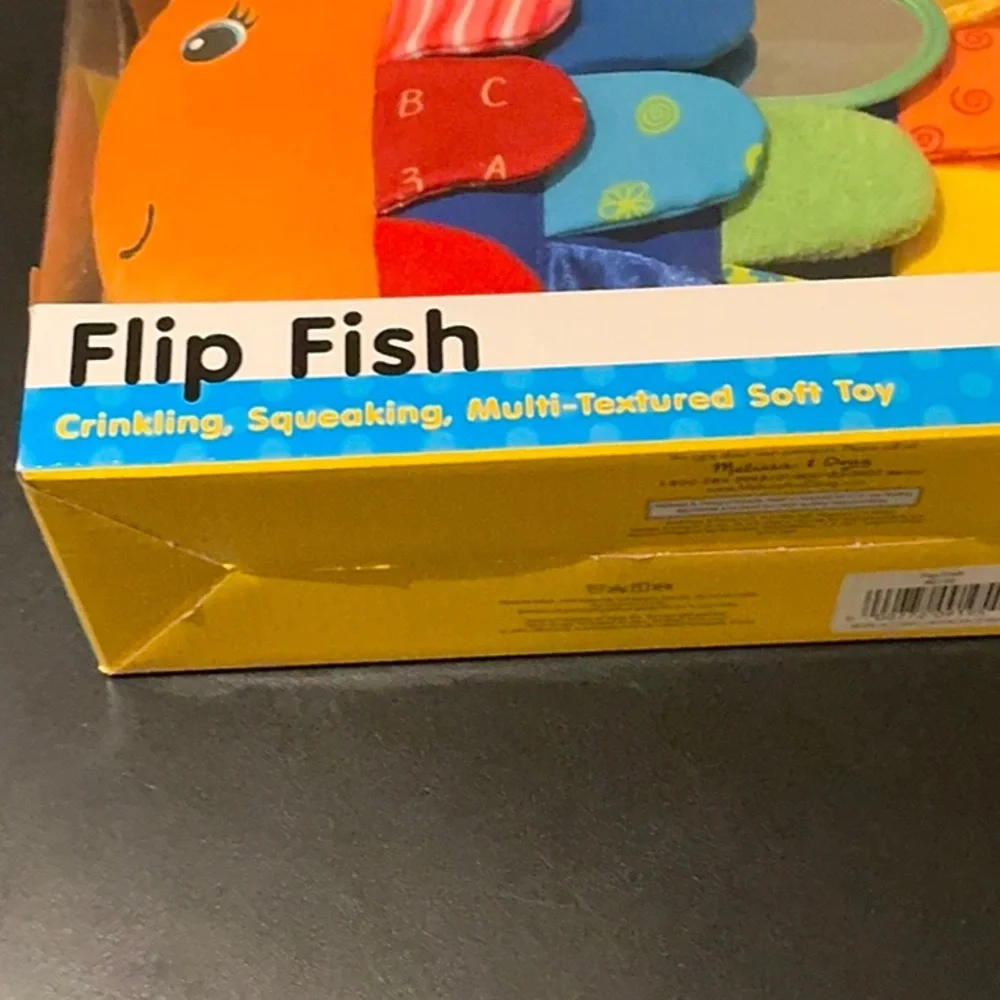 Melissa & Doug Orange and Red Learning Fish Toy